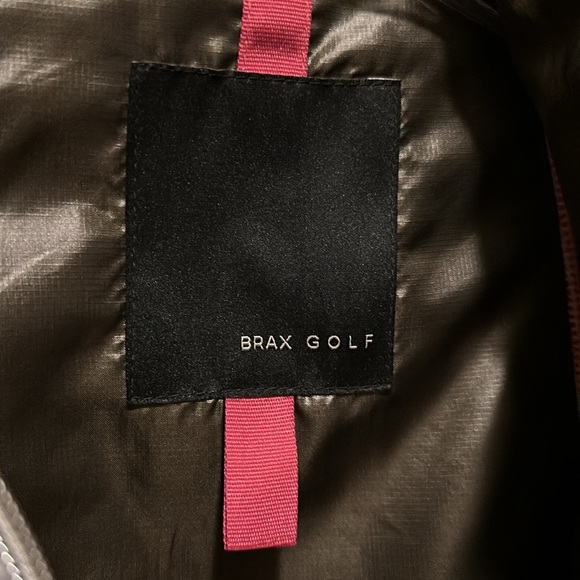 Brax Golf Vest Sleeveless  Windbraker Military Green New - Picture 3 of 7